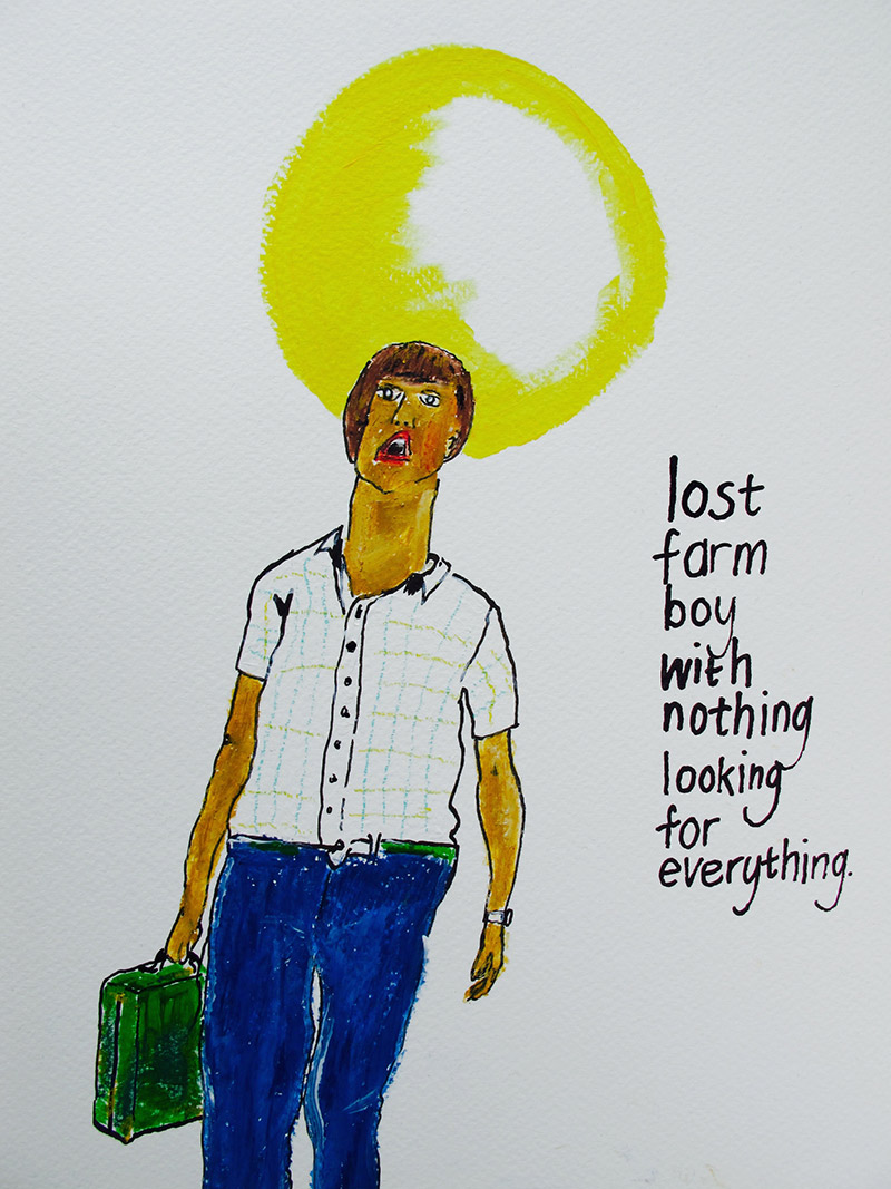 Lost Farm Boy With Nothing Looking For Everything - Stefan Blom